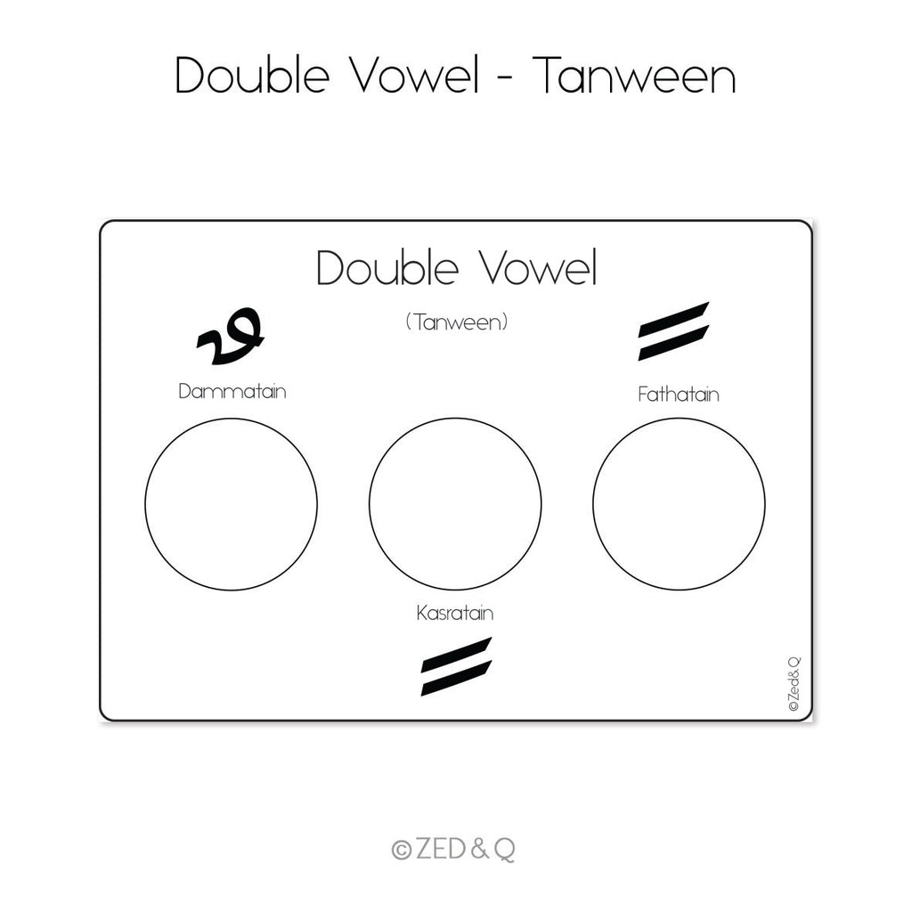 Arabic | Double Vowel (Tanween)