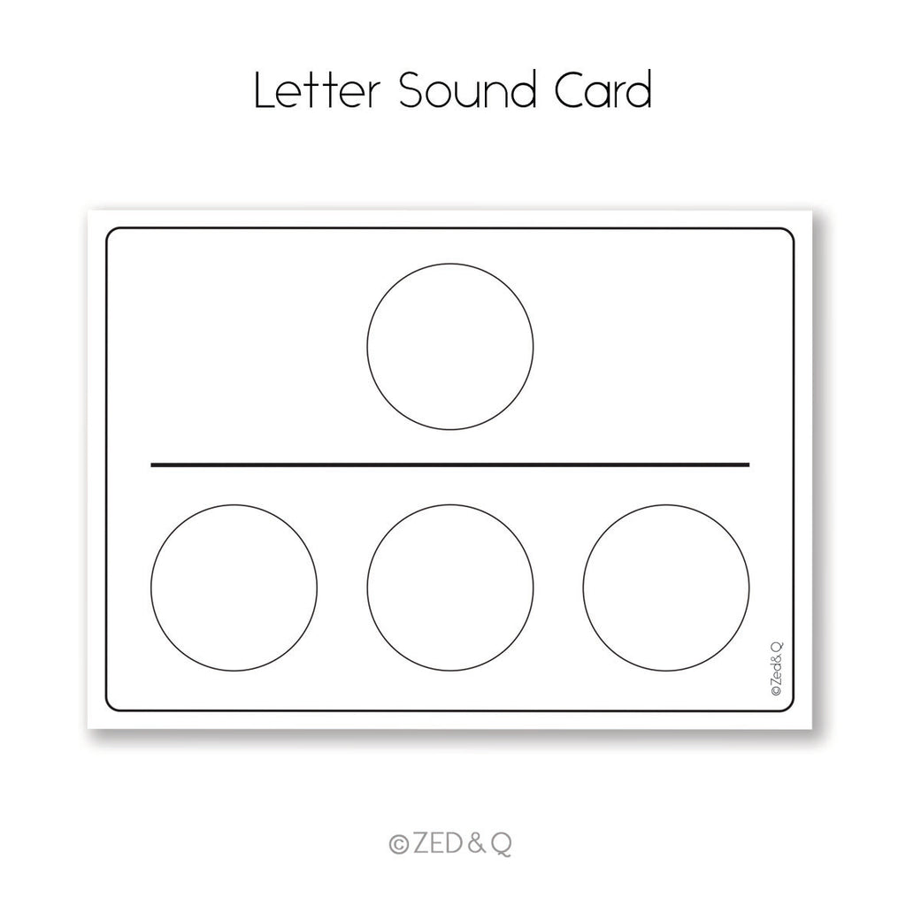 Arabic | Monessori Letter Sound Card